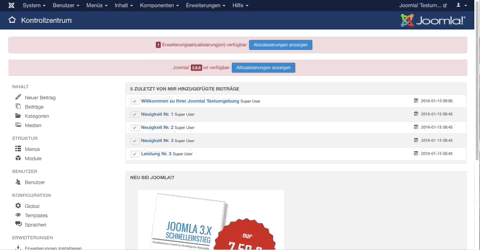 resmio integration Joomla | selection